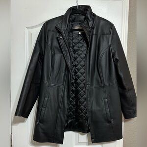 Croft and Barrow 100% leather jacket